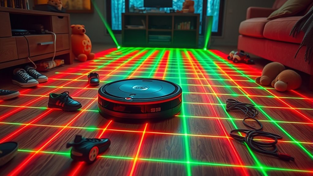 lidar ensures precise navigation