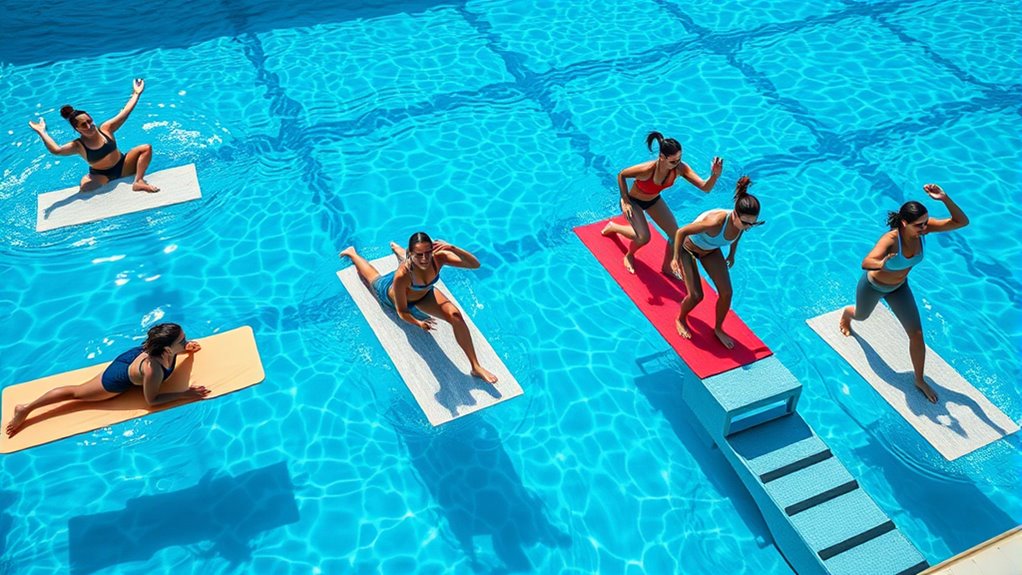 low impact water resistance exercise