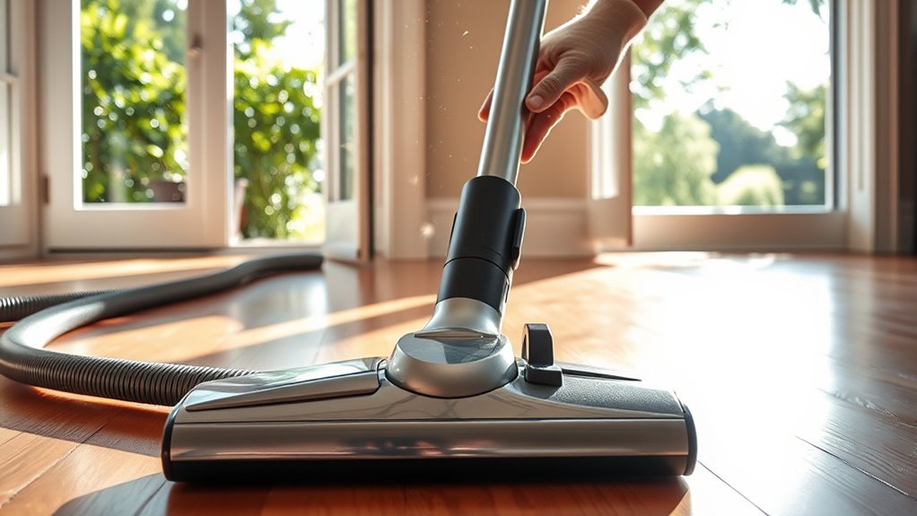 maintain vacuum for efficiency