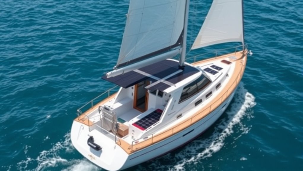 maximize boat solar efficiency