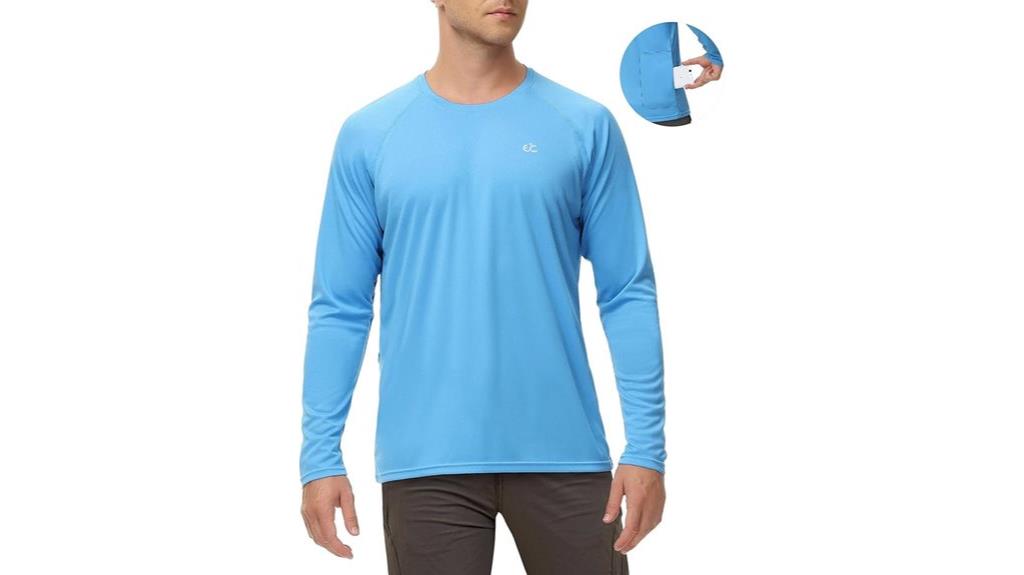 men s uv protection swim shirt