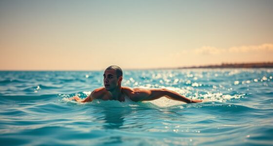 mental endurance during long distance swims