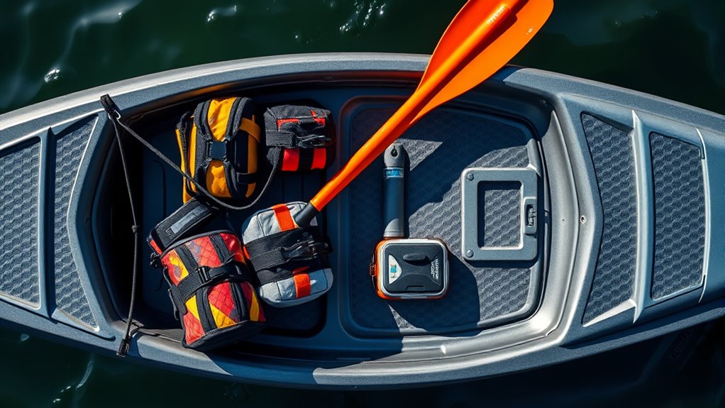 optimized kayak storage configurations