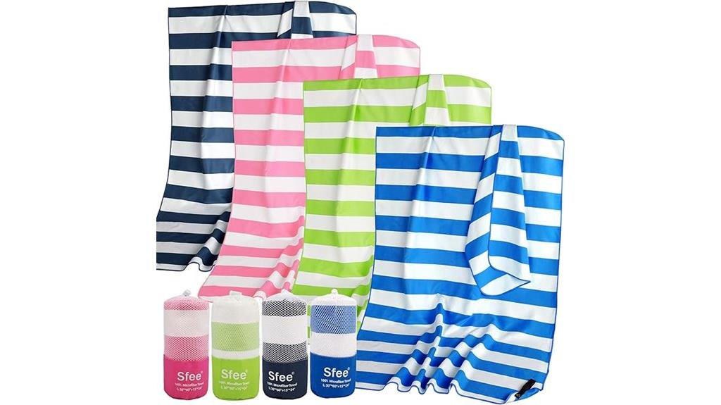 oversized microfiber beach towel