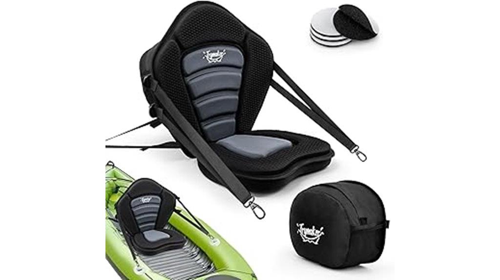 paddleboard kayak back support