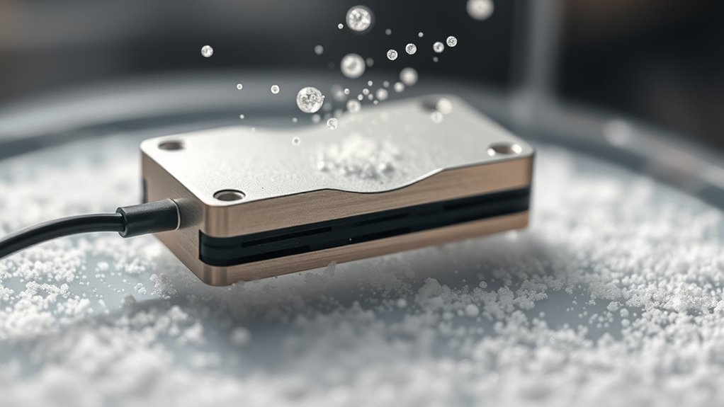 piezoelectric dust detection principles