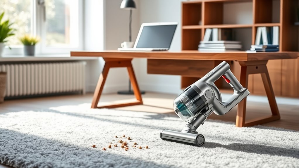 pre meeting home office cleanup