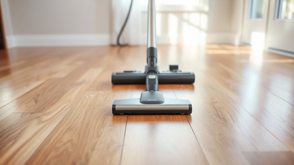 prepare vacuum for cleaning