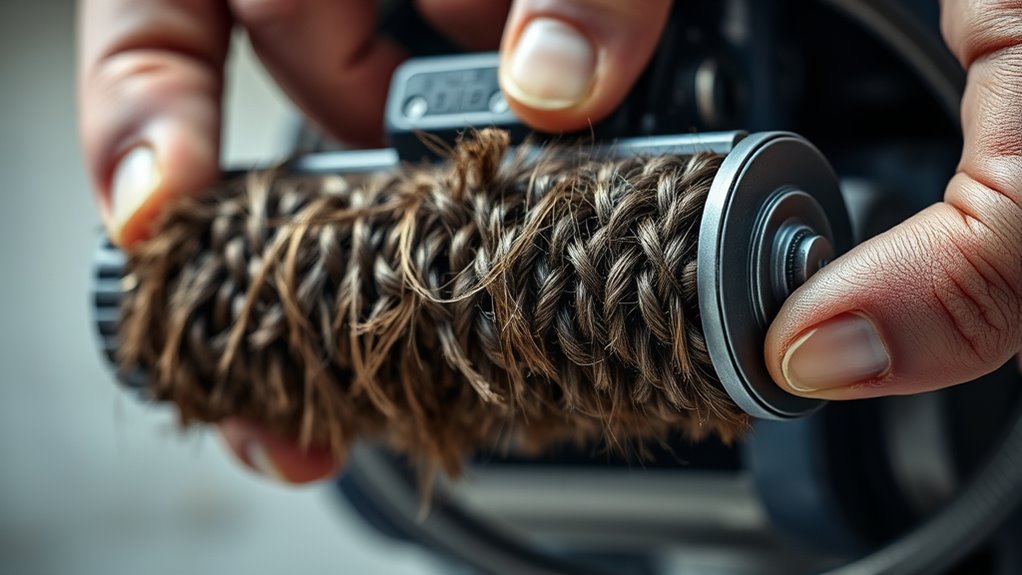 preventing brush roll failure