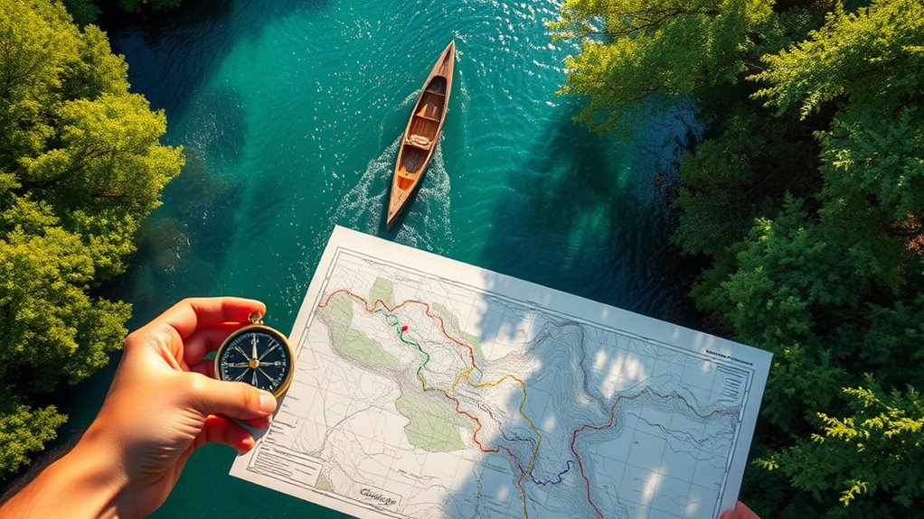 professional canoe route mapping