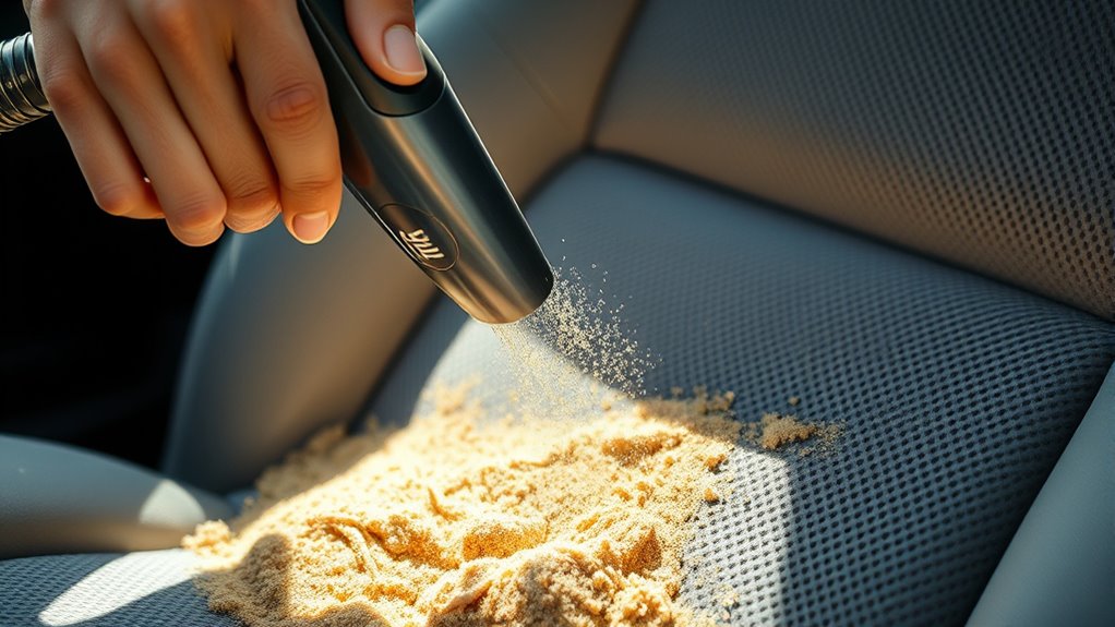 proper car interior vacuuming techniques