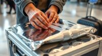 proper foil transportation precautions