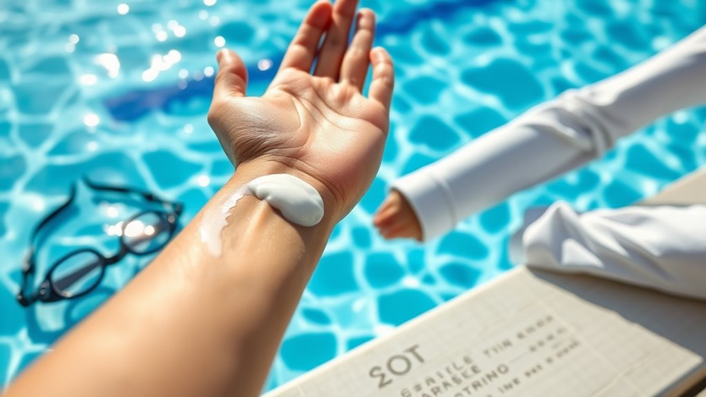 protect skin from chlorine damage