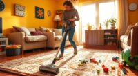 quick daily vacuum routine