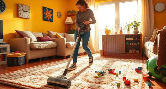 quick daily vacuum routine