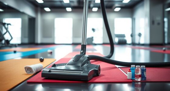 quick gym floor cleaning