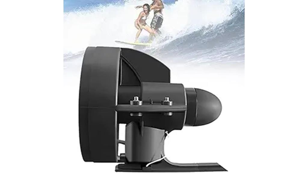 rechargeable underwater paddle motor