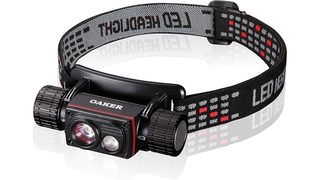 rechargeable usb c headlamp