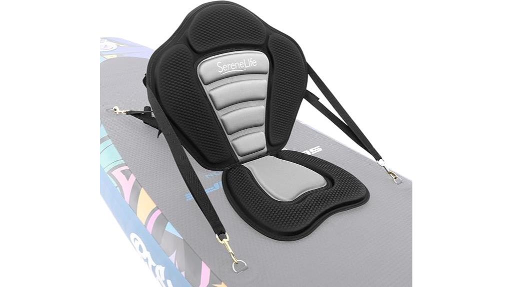 removable universal paddle seat