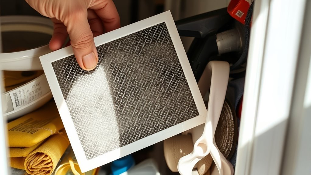 replace worn filters promptly