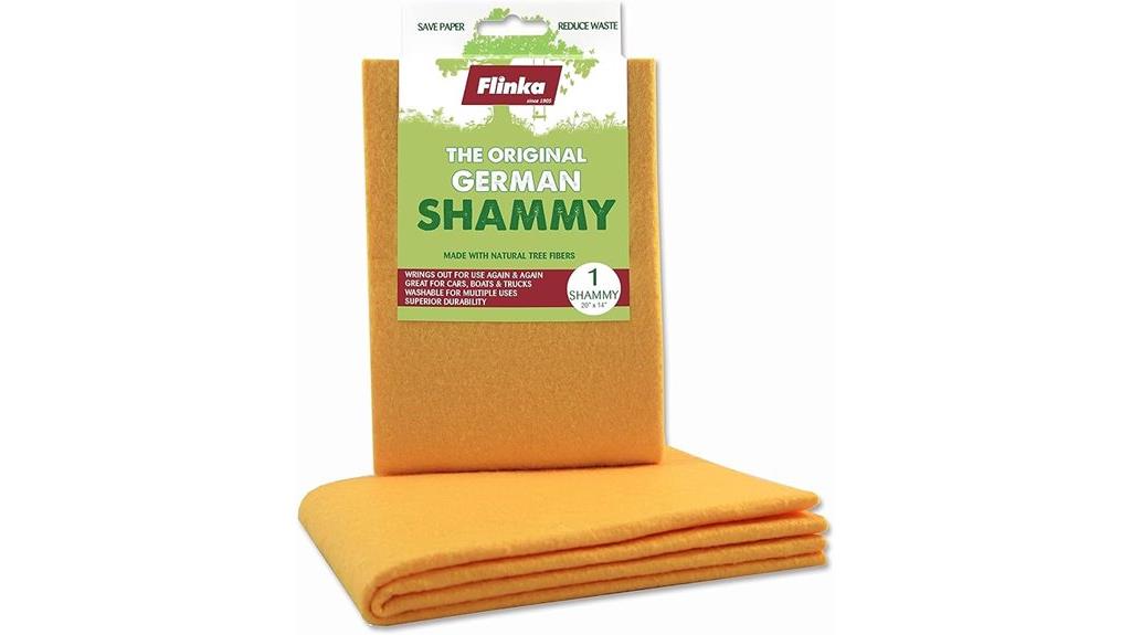 reusable shammy cloth size