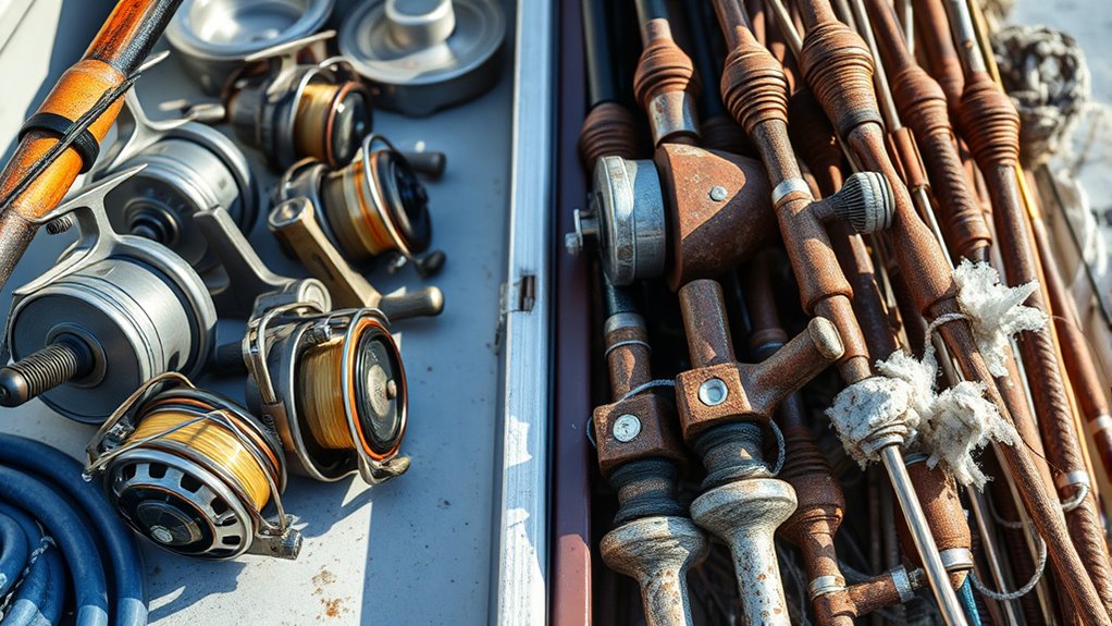 saltwater gear requires more maintenance