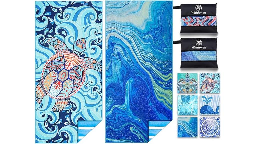 sand free quick dry towels