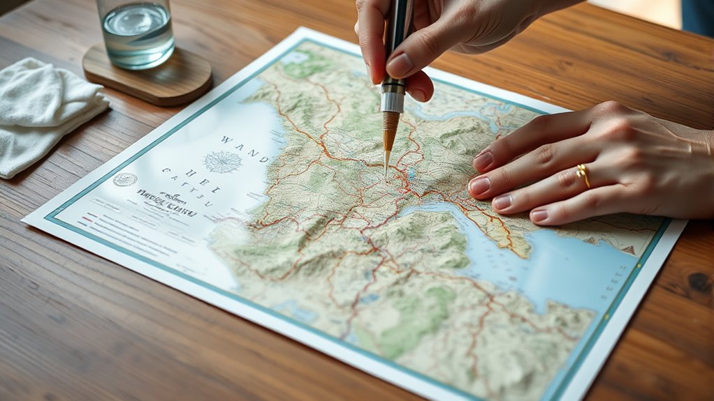 seal and protect paper maps