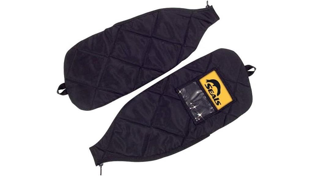 seals kayak paddle covers