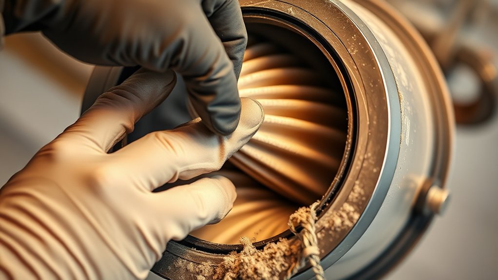 securely install and seal filters