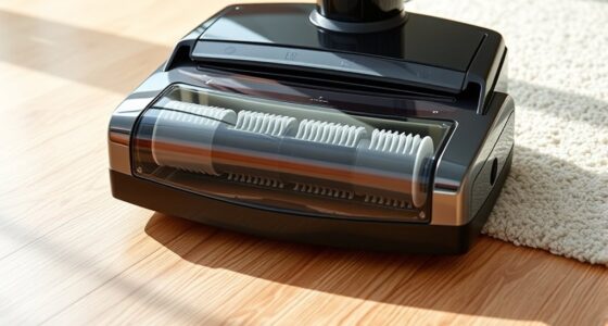 self adjusting floor cleaning brushes