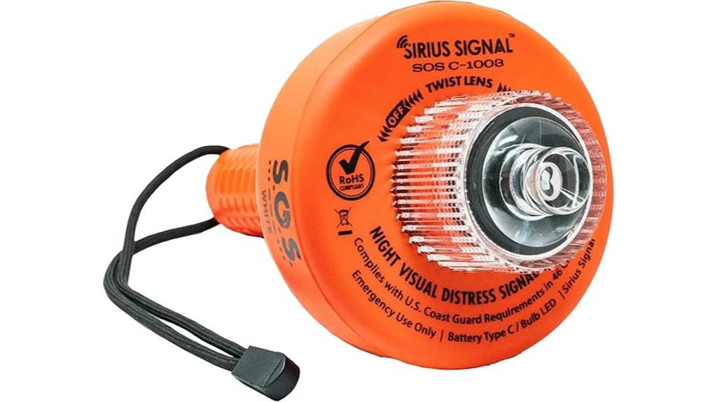 sirius sos led signal