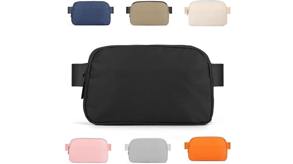 small black waist pack