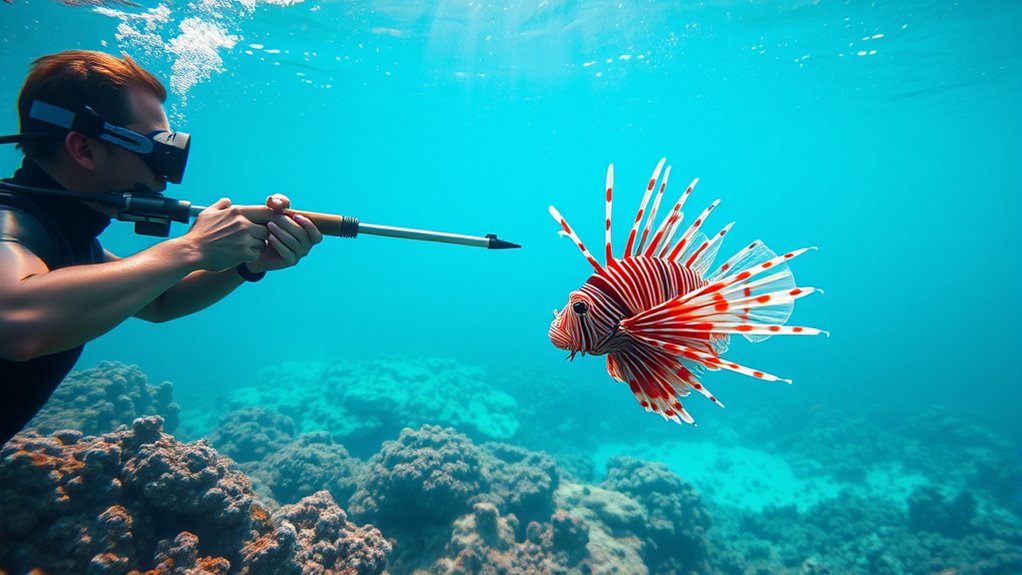 spearfishing and lionfish control