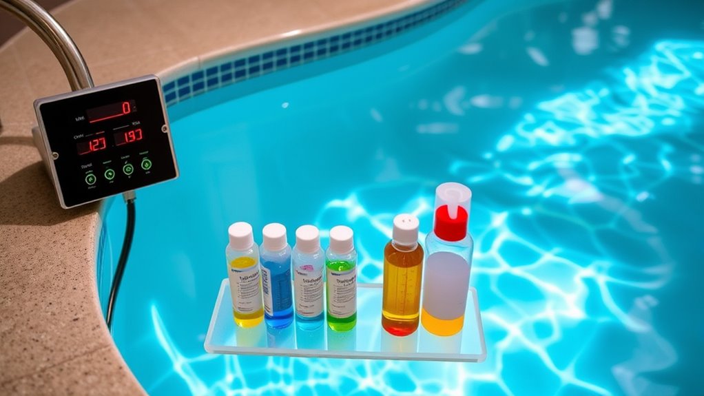 swim spa chemical basics