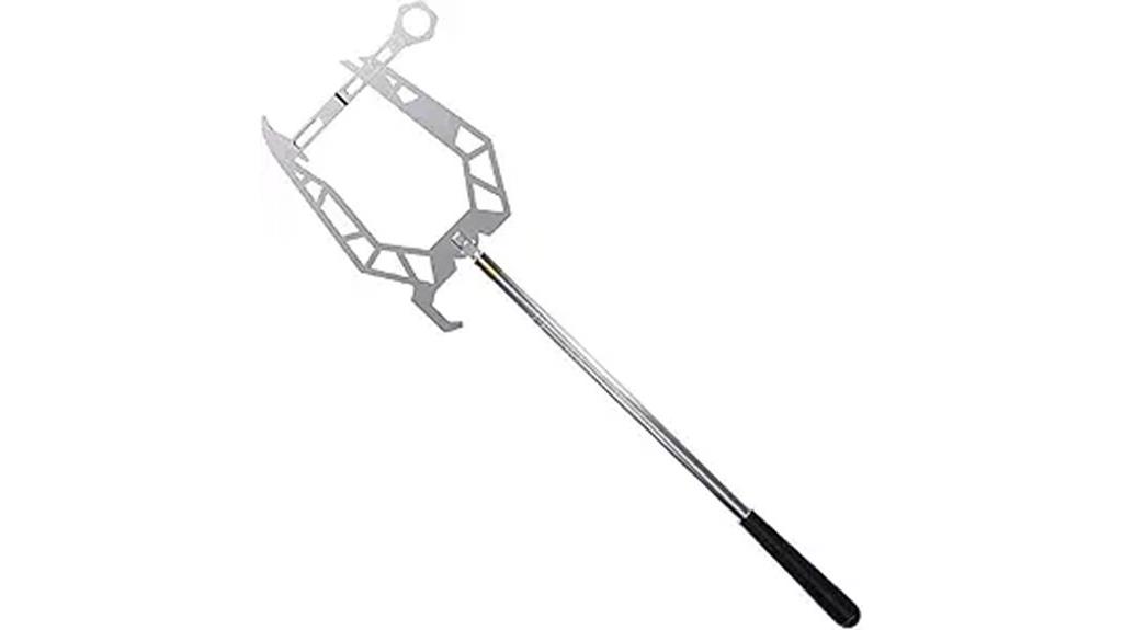 telescoping stainless steel docking pole