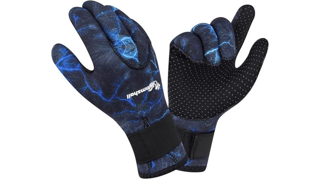 thermal neoprene scuba gloves
