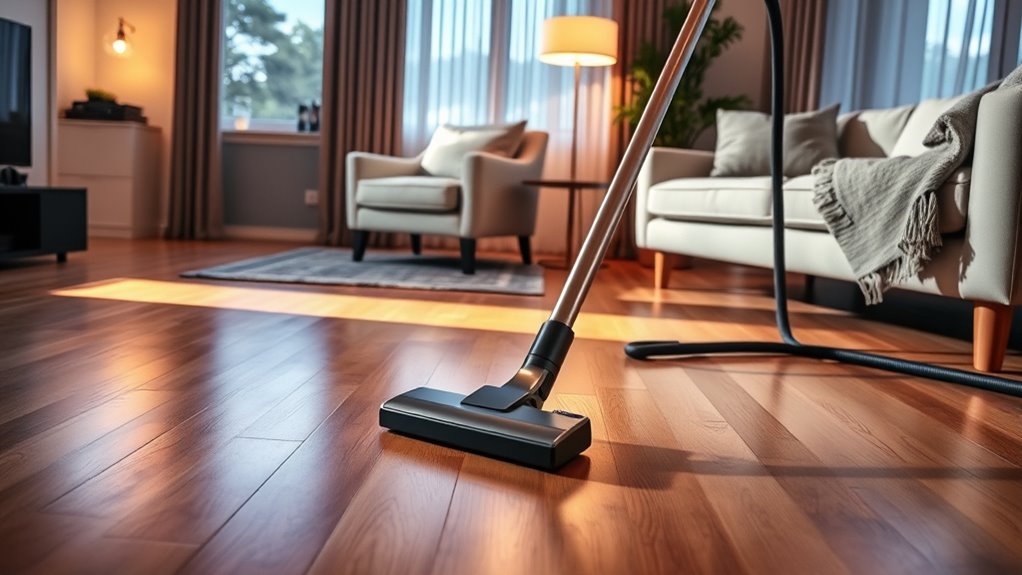 thorough carpet vacuuming technique