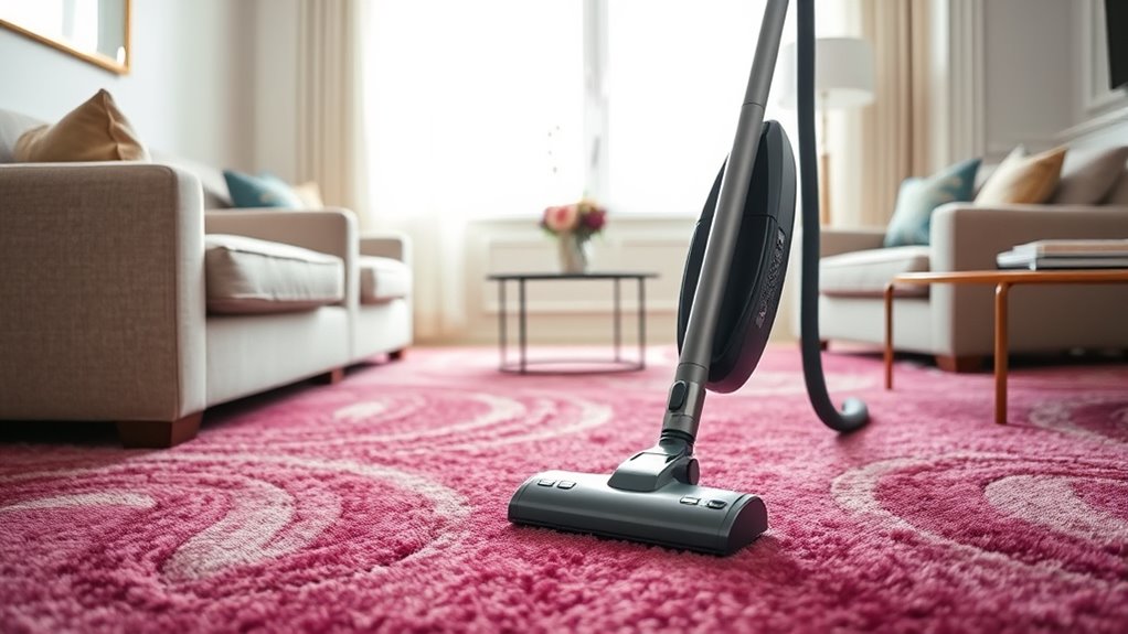 thorough upholstery and carpet cleaning