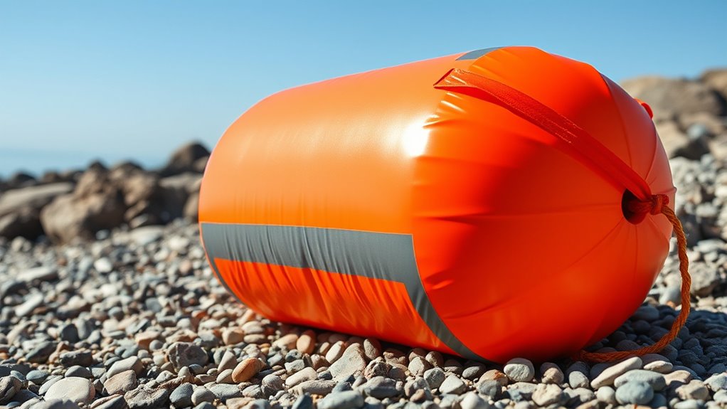 top inflatable safety signaling devices