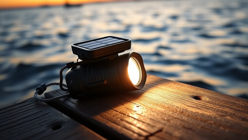 top solar marine flashlights