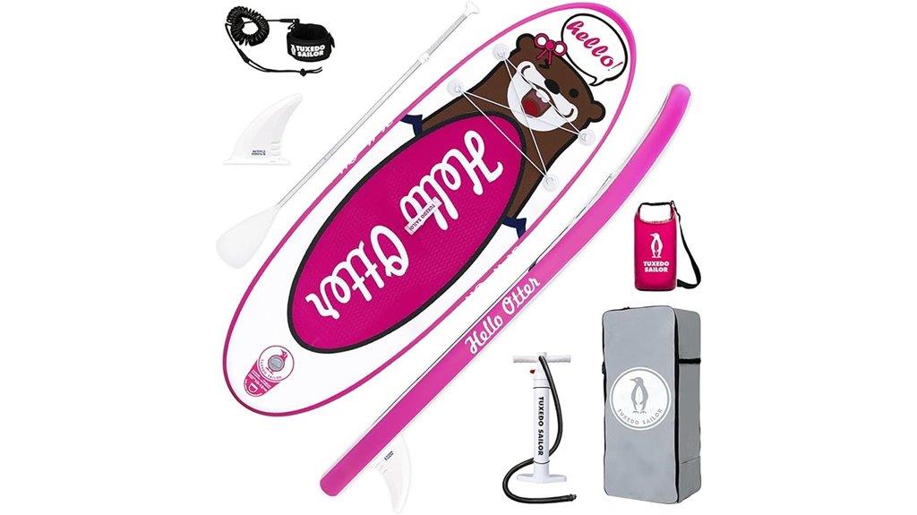 tuxedo sailor inflatable paddleboard