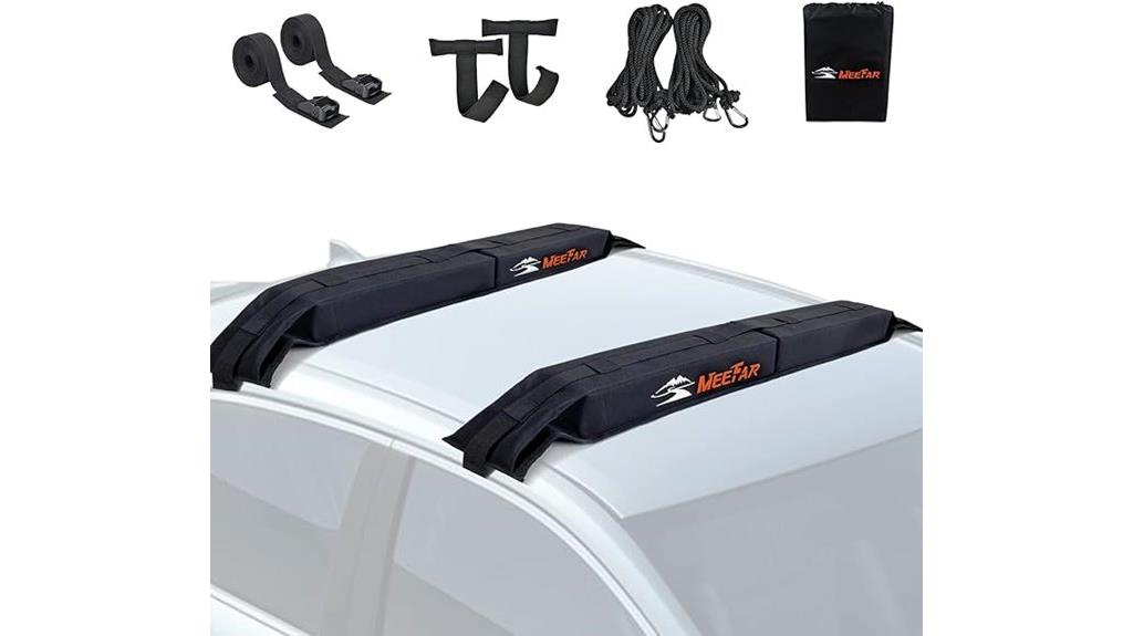 universal car roof rack pads
