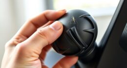 unjamming height adjustment knob