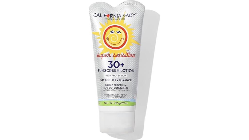 unscented spf 30 sunscreen