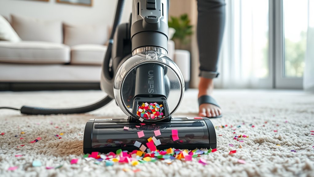 use gentle filtered suction