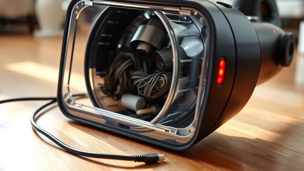 vacuum overheating safety measures