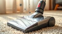 vacuuming reduces indoor bacteria