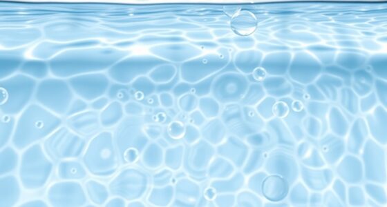 water chemistry influences wave stability