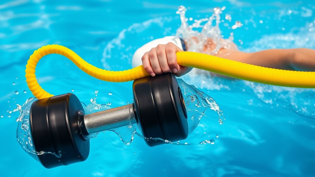 water workout equipment comparison